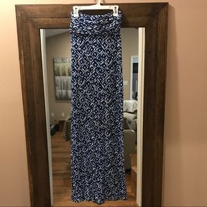 Boho Floor Length Skirt